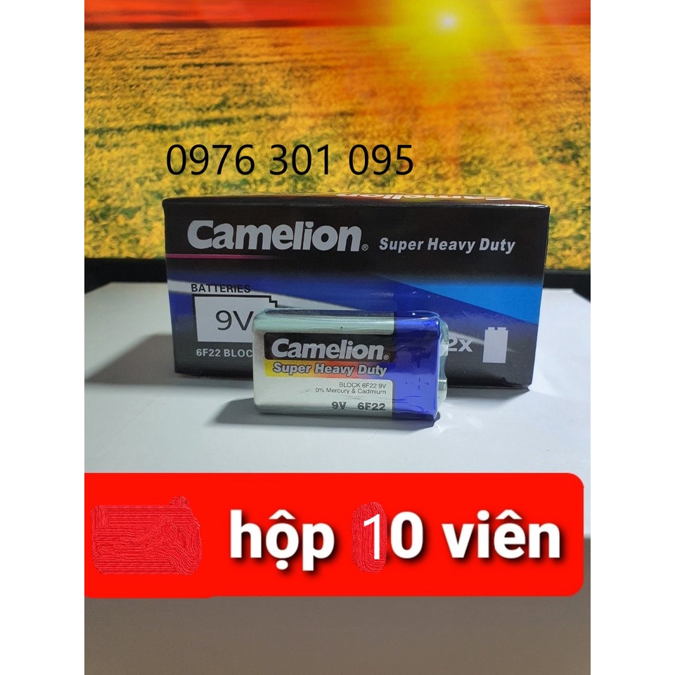 [CAMELION - Hộp] Pin AA, AAA, Vuông 9V Thông Dụng