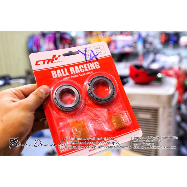 Bộ chén cổ đũa CTR cho Yamaha Y15ZR