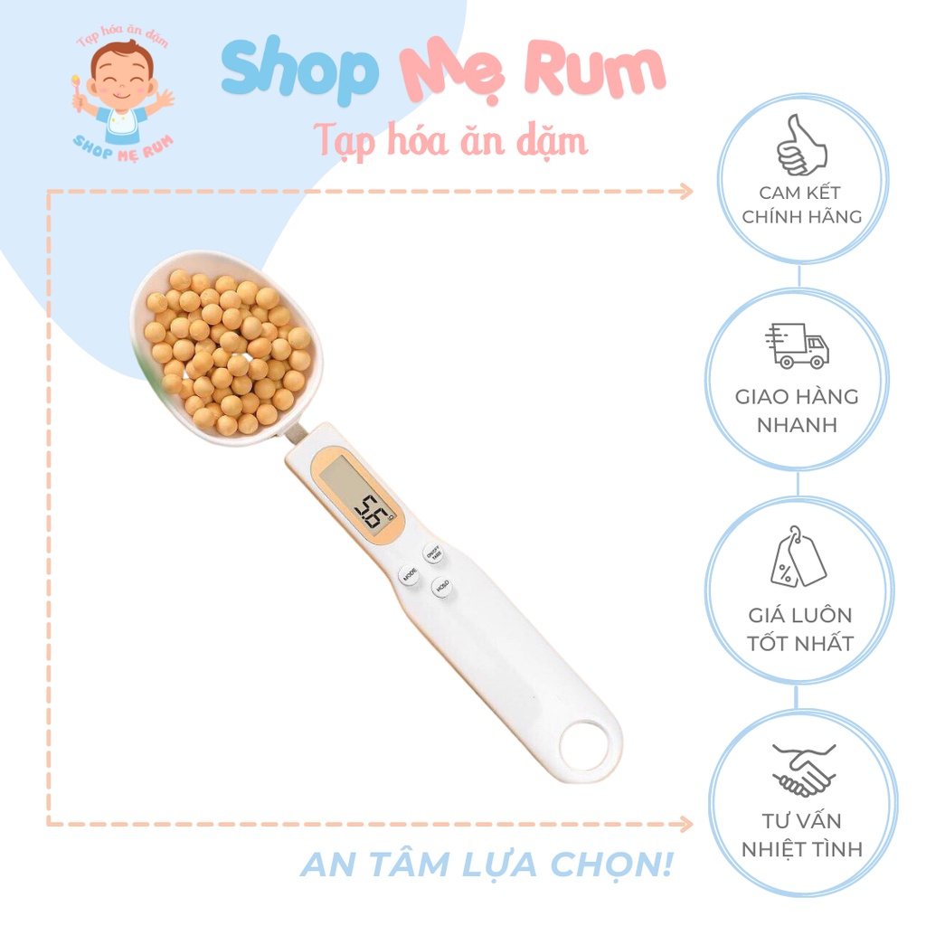 Cân Thìa Đong Gia Vị Điện Tử 0.1 - 500gram