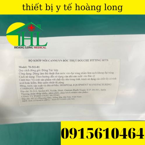 Canuyn bốc thụt, bộ truyền enema, bình xúc ruột inox 201