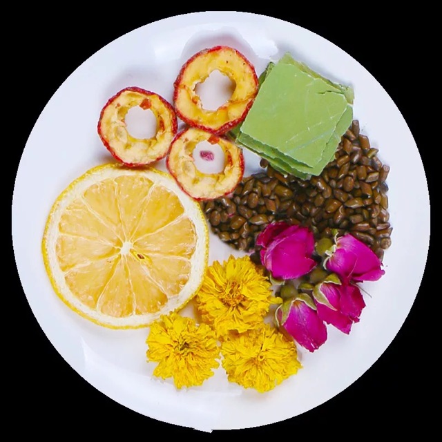 Trà chanh lát lá sen 10 gói 100gr | BigBuy360 - bigbuy360.vn