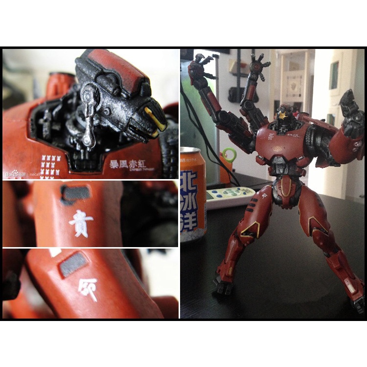 Mô Hình Nhân Vật NECA Pacific Rim mecha Chân Thật