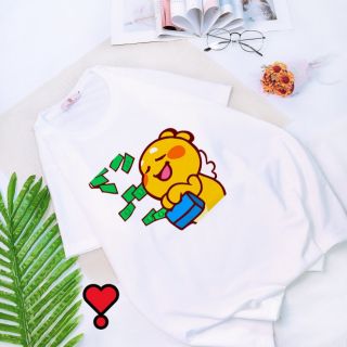 Áo THUN hình khủng long vàng ❤