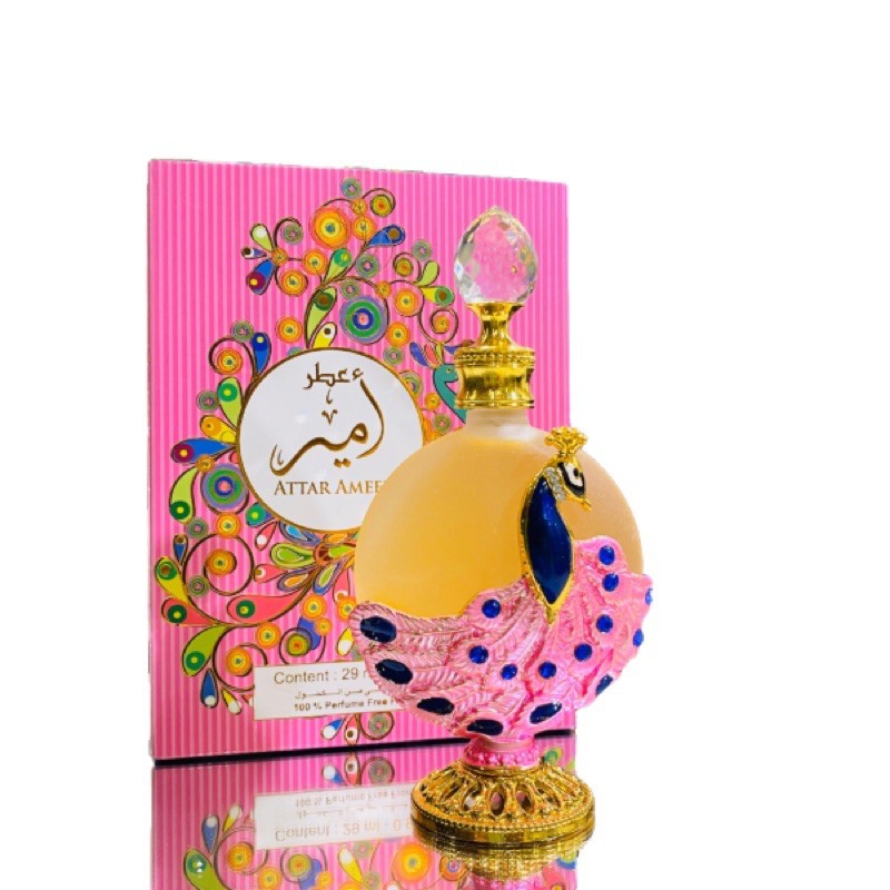 Nước Hoa Tinh Dầu Dubai Attar Ameer Công Hồng Nội Địa 29ml / Tinh dầu dubai nữ nhẹ nhàng lôi cuốn