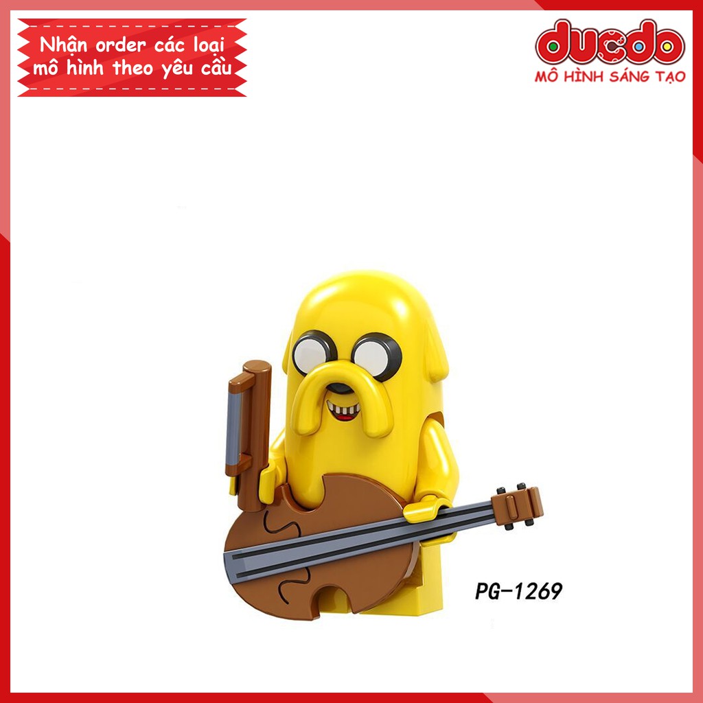 Minifigures các nhân vật Giờ Phiêu Lưu Adventure Time tuyệt đẹp - Đồ chơi Lắp ghép Mini Iron Man Mô hình POGO PG8141