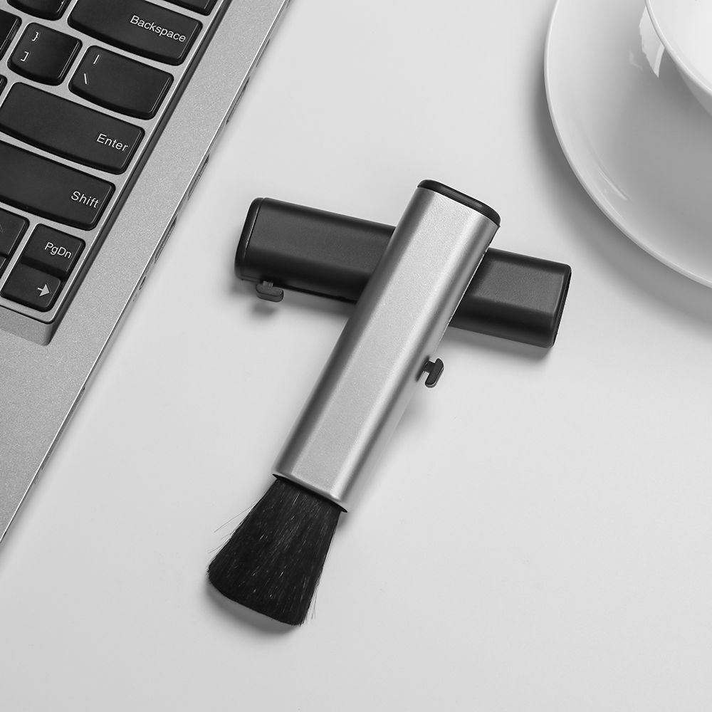 Cọ làm vệ sinh lỗ thông hơi máy tính/xe hơi bằng len mềm chỉnh được nhiều màu