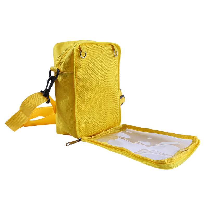 Túi Xách Trong Suốt Đeo Vai In Hoạt Hình Dễ Thương