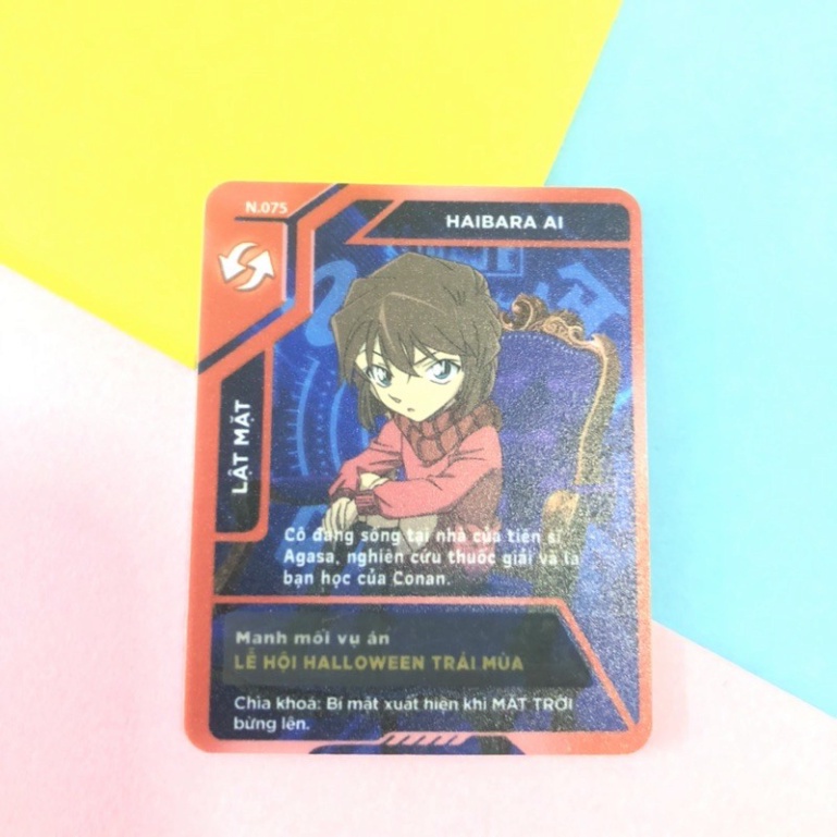 Thẻ Toonies Conan - Thẻ manh mối