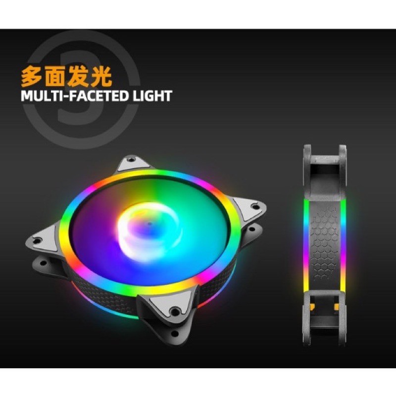 Fan Led RGB V2 Colormoon( bộ), Rgb colormoon s4