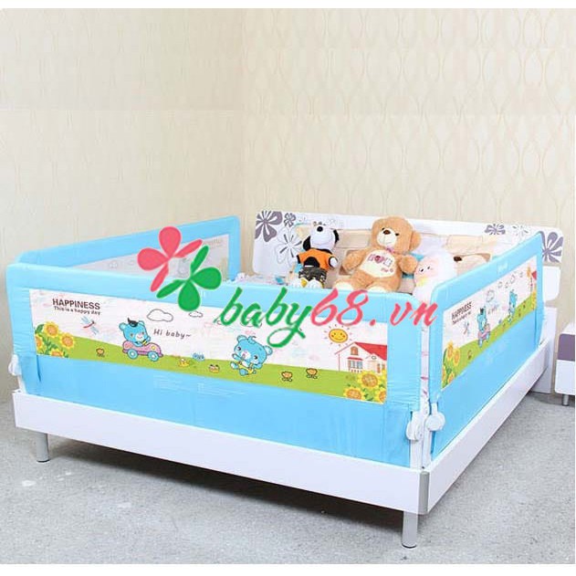 Thanh chắn giường Baby Gift dạng gập cao 90cm