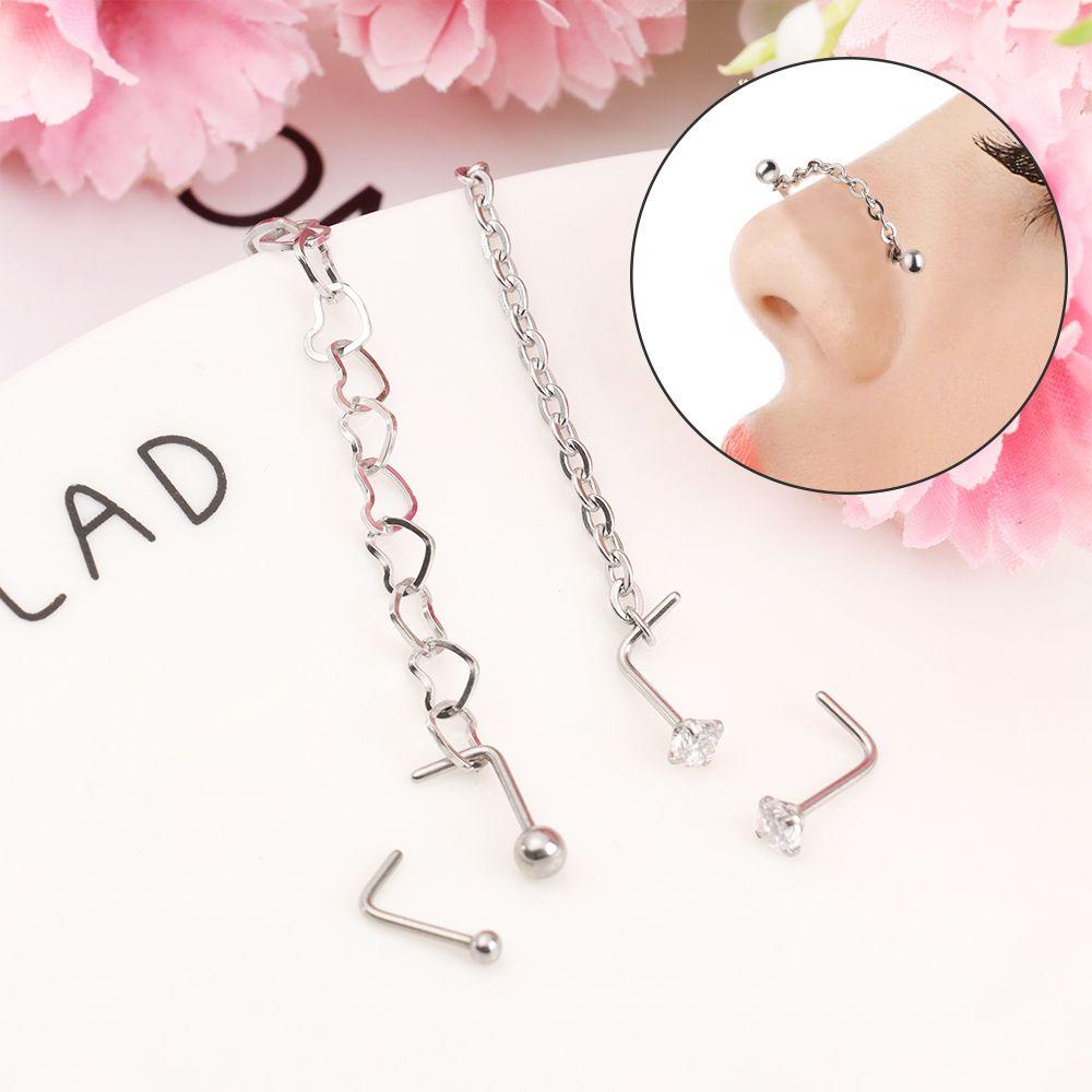 1 Khuyên Mũi Thời Trang Không Cần Khoan Lỗ
