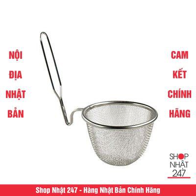 Muôi vớt, nhúng mì inox cao cấp Nội Địa Nhật Bản