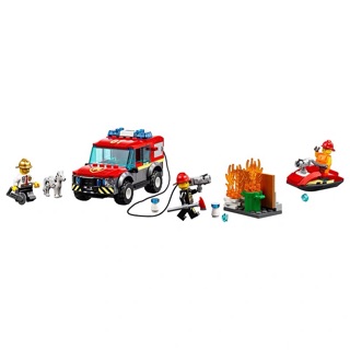 Có sẵn 🔥🔥 Lắp Ráp 11215 Trụ Sở Cứu Hoả 🔥🔥