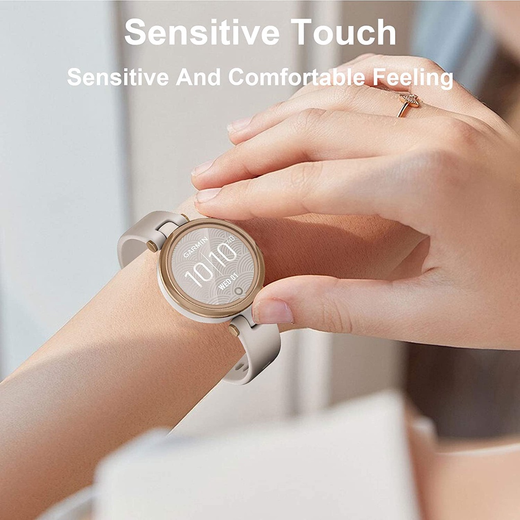 Miếng dán bảo vệ màn hình chống trầy chống thấm nước cho đồng hồ thông minh garmin lily 3d