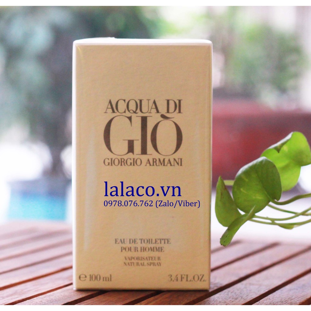Nước hoa nam Giorgio Armani Acqua Di Gio - gio trắng