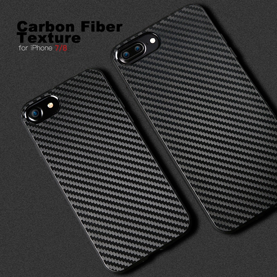 Ốp silicon sợi carbon mềm cho For iPhone 7/8 7Plus /8Plus / 5 5S 6 6S 5 SE 2020 iPhone XS Max X XR