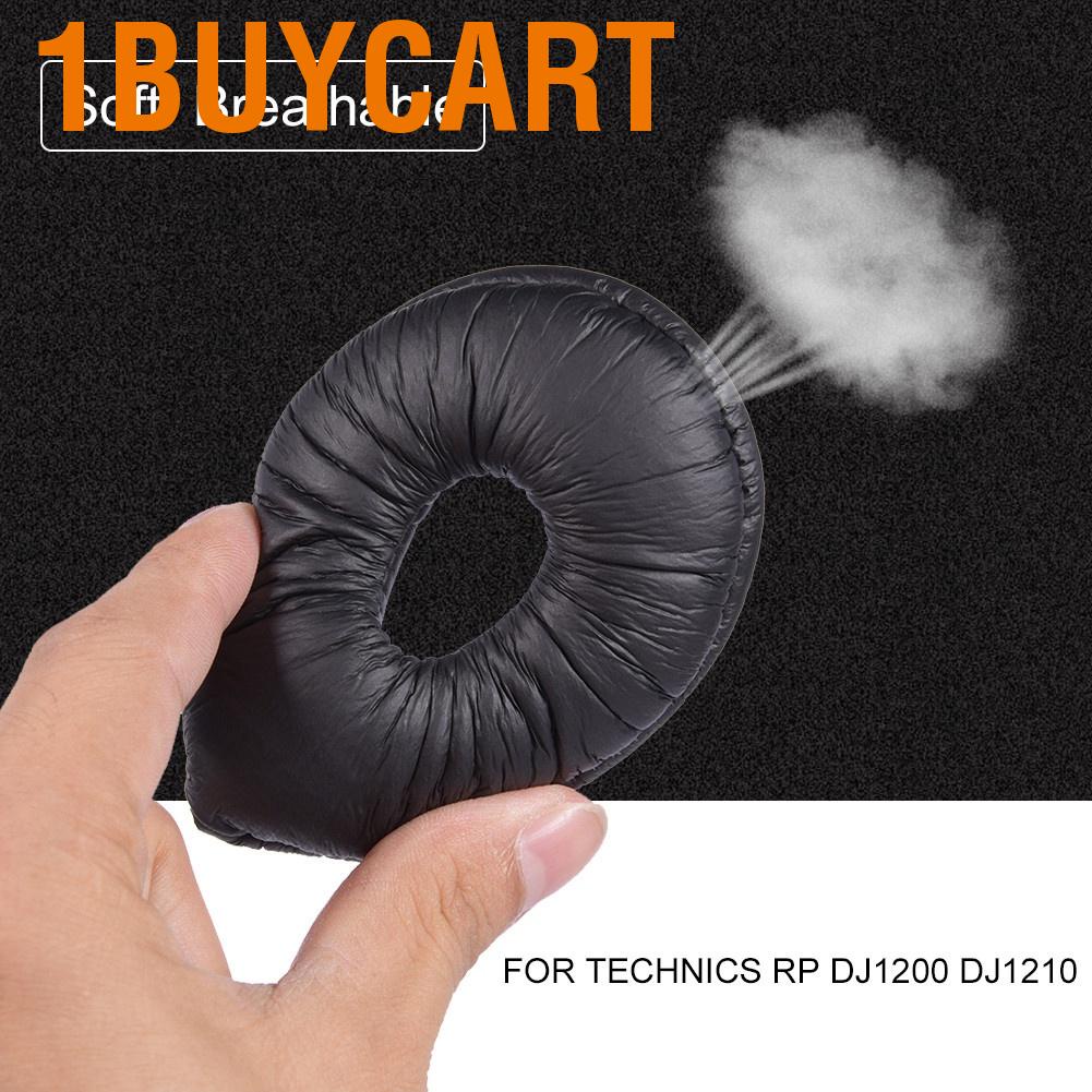 Cặp đệm tai nghe thay thế dành cho TECHNICS RP DJ1200 DJ 121