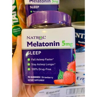 KẸO DẺO GIÚP NGỦ NGON 90 VIÊN NATROL MELATONIN 5MG