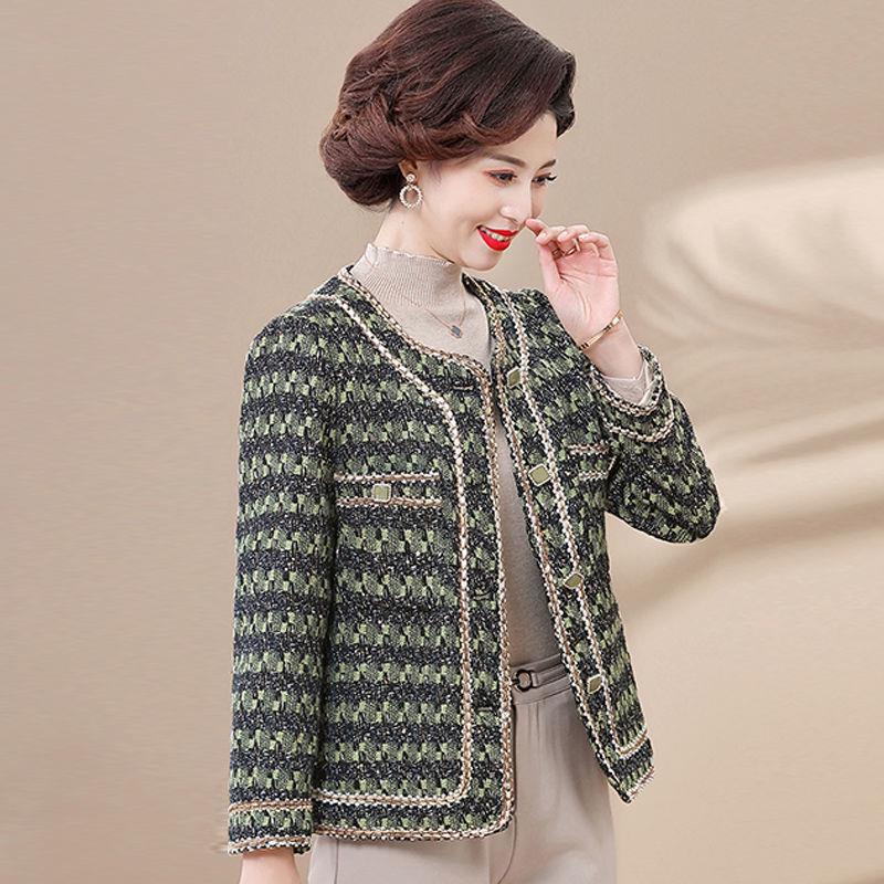 Áo Khoác Vest Thời Trang Mùa Thu Mới 2022 Cho Phụ Nữ Trung Niên 40-50 Tuổi sma