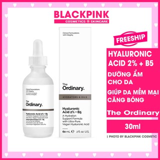 Tinh Chất The Ordinary Hyaluronic Acid 2% + B5 - Serum Ordinary B5 cấp ẩm sâu, phục hồi da hư tổn