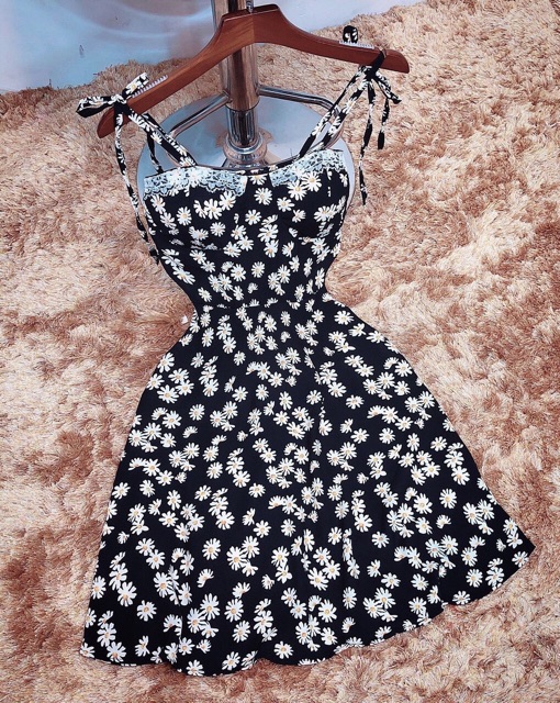 [ Mã FAMAYWA2 giảm 10K đơn 50K] Đầm hoa cúc ren ngực siêu hot 2020 - freesize dưới 55kg- Carotshop | BigBuy360 - bigbuy360.vn