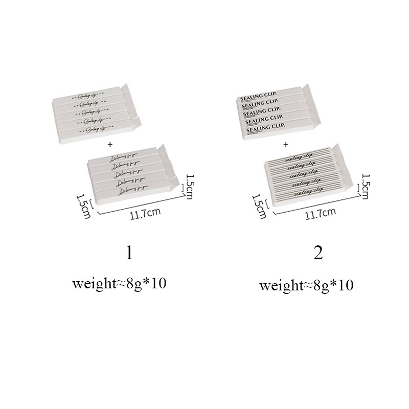Set 10 kẹp SWEEJAR niêm phong miệng túi thực phẩm tiện dụng chất lượng cao