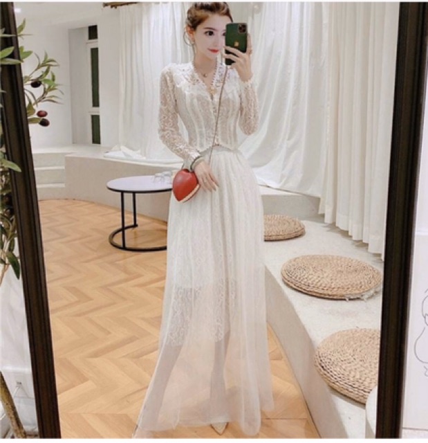 Set đầm ren