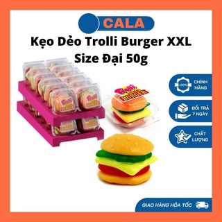 KẸO DẺO TROLLI BURGER SIZE ĐẠI XXL 50g và BURGER MINI 10g ĐỨC