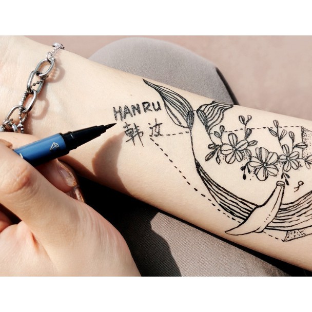 Bút kẻ mắt nước HANRU chống thấm nước, lâu trôi, nhanh khô | BigBuy360 - bigbuy360.vn