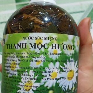 Nước súc miệng - hôi miệng, nhiệt miệng, sâu răng