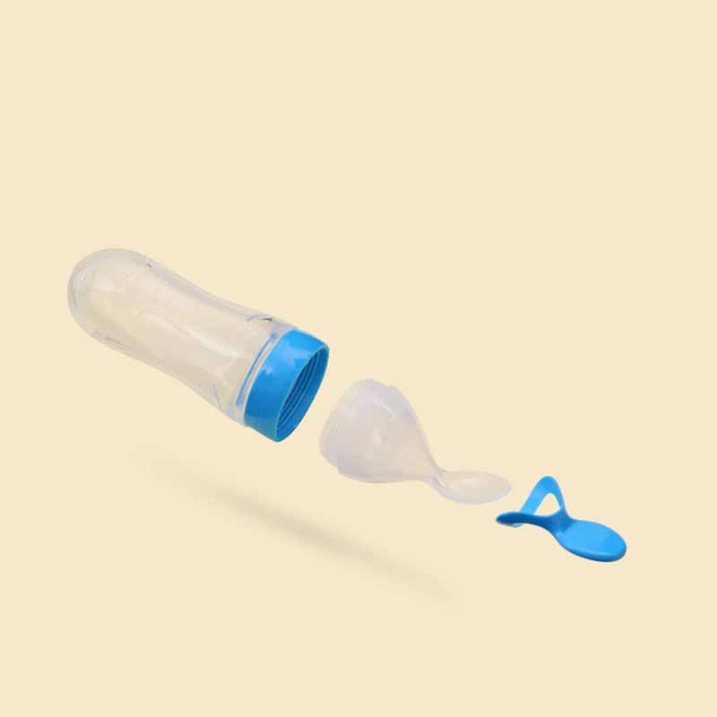 Muỗng Silicone Cho Bé Tập Ăn Uống