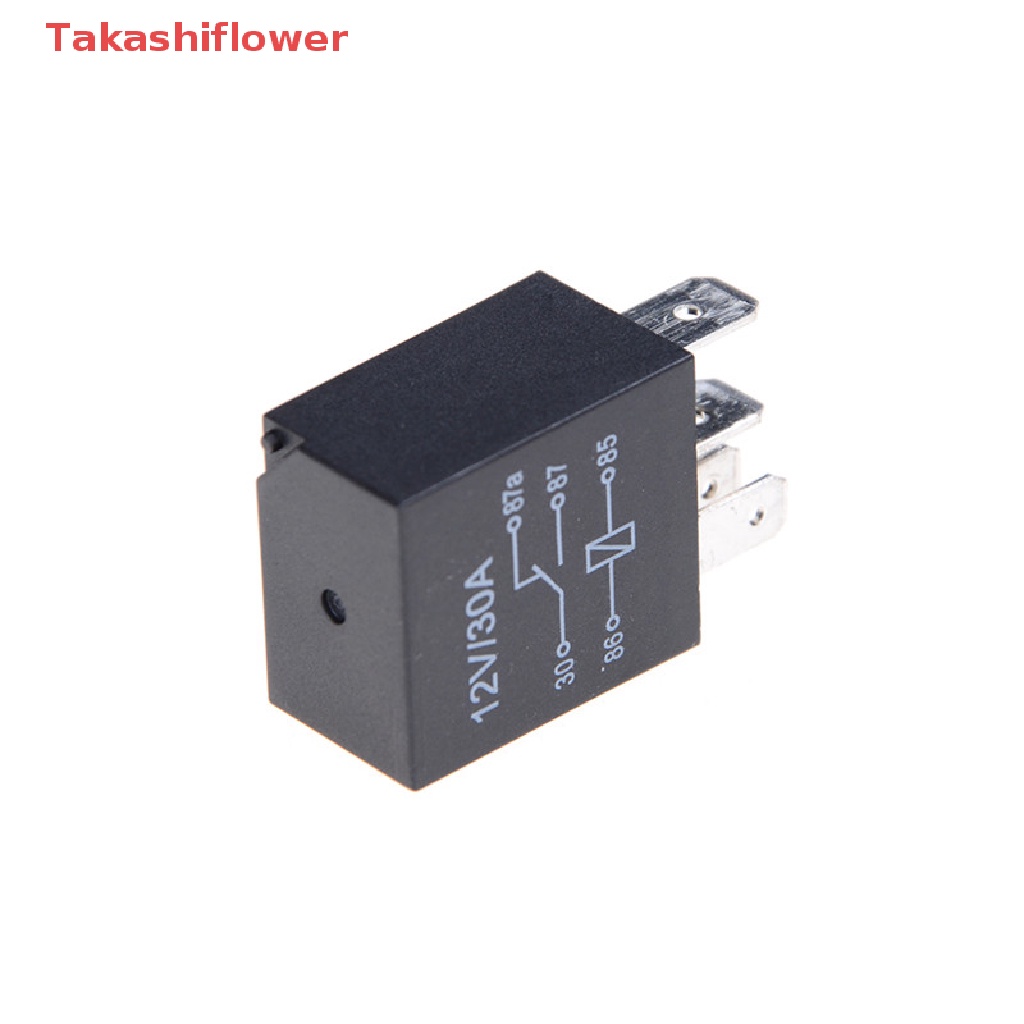 Rơ Le DC 12V 5 Pins 30A Thay Đổi Tự Động Cho Xe Hơi Xe Đạp