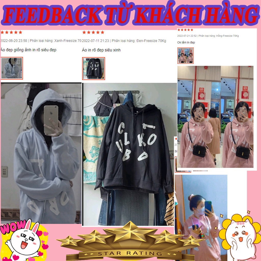 Áo KHOÁC Hoodie KOL Nỉ Cao Cấp Nam Nữ Ulzzang Unisex Gigihouse | BigBuy360 - bigbuy360.vn