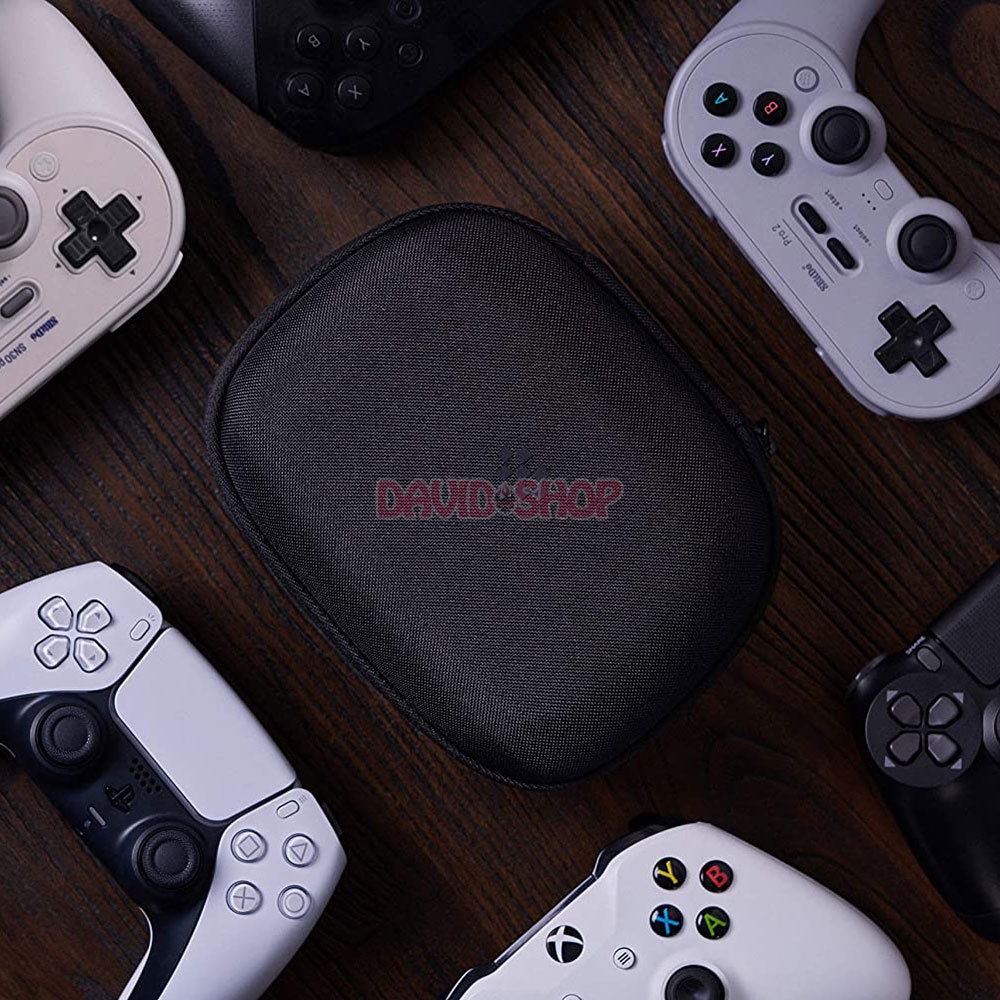 Túi đựng tay cầm 8Bitdo Classic Controller Travel Case cho SN30 Pro+ &amp; Pro 2, Pro Controller, Dualshock 4/5, Xbox One/Se