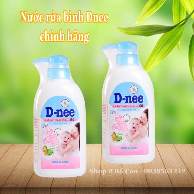 Nước rửa bình sữa Dnee Đại Thịnh - dung dịch rửa bình sữa Dnee và đồ chơi D-nee Thái Lan