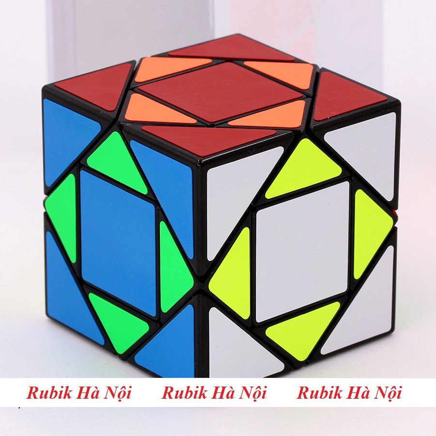 Rubik Biến thể 3x3x3 Mofang Jiaoshi Đen