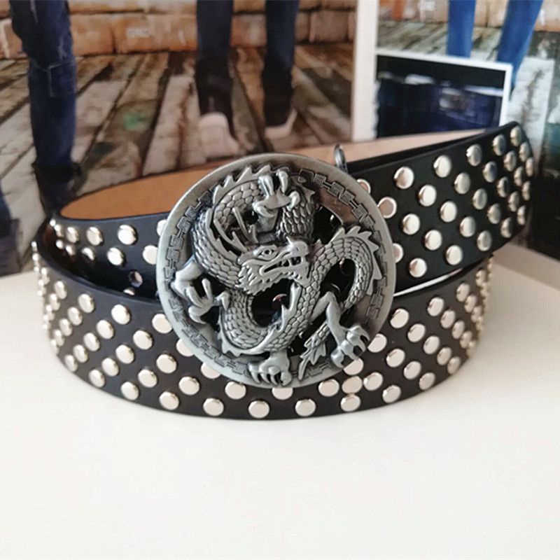 Bán Chạy!F &amp; X Thắt Lưng Thời Trang Nam Hình Móng Vuốt Đầu Lâu Không Mất Phong Cách Hip Hop Dễ Phối Đồ Uni