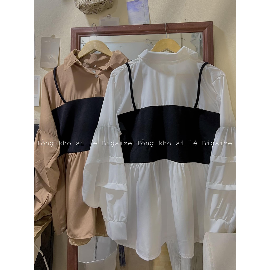 Áo babydoll bigsize form rộng thoải mái đủ size 55-100kg
