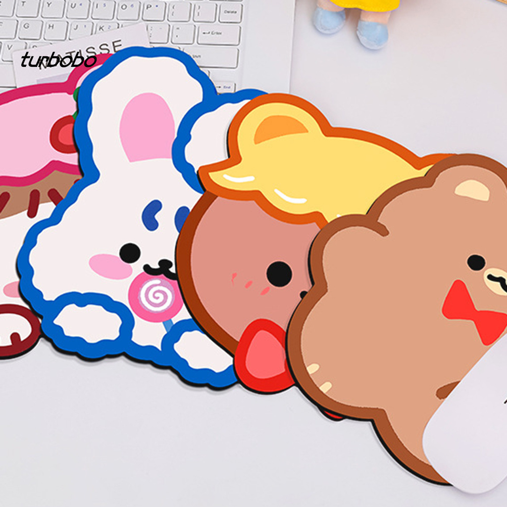 Tấm Lót Chuột Máy Tính Để Bàn Chống Trượt Hình Thỏ Dễ Thương