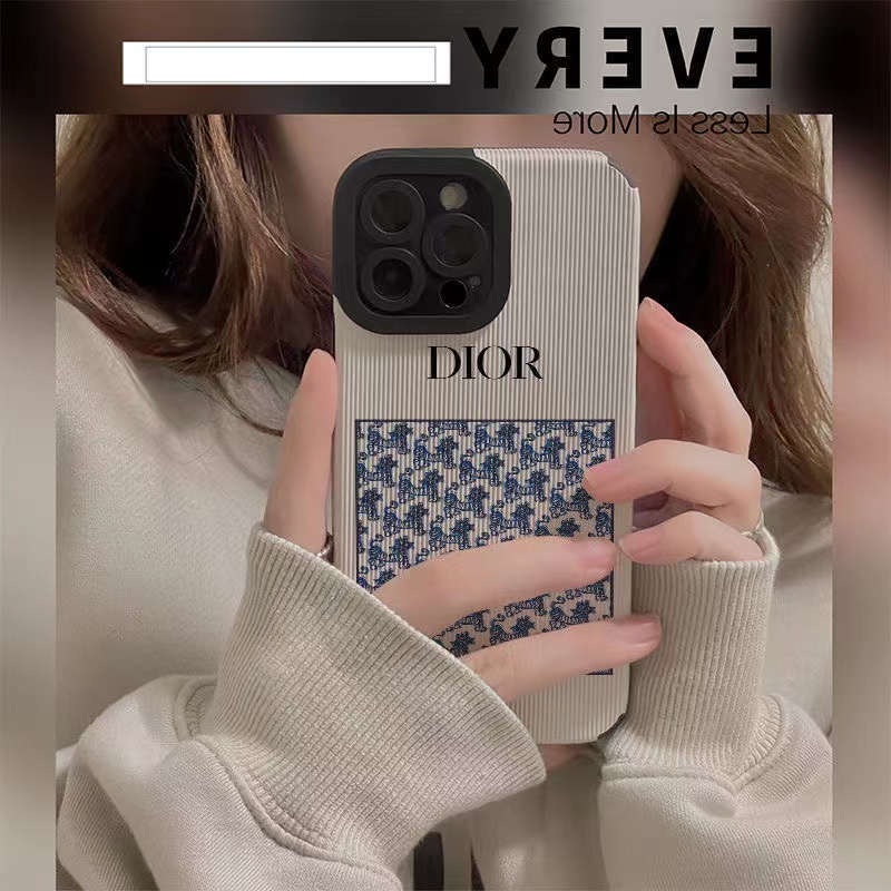 Ốp Điện Thoại Da In Chữ DIOR Sang Trọng Cho iphone 13 Pro Max i13 13pro 11 Pro Max i11 X XR Xs Max 7plus 8plus 12Pro 12 Pro Max