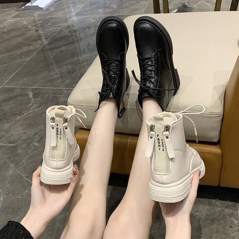 Giầy Bốt nữ cao cổ hai khóa Fashion 🔥SIÊU HOT🔥 mẫu mới nhất MSPBOT301