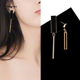 Khuyên tai kiểu tròn bất đối xứng thời trang cho nữ