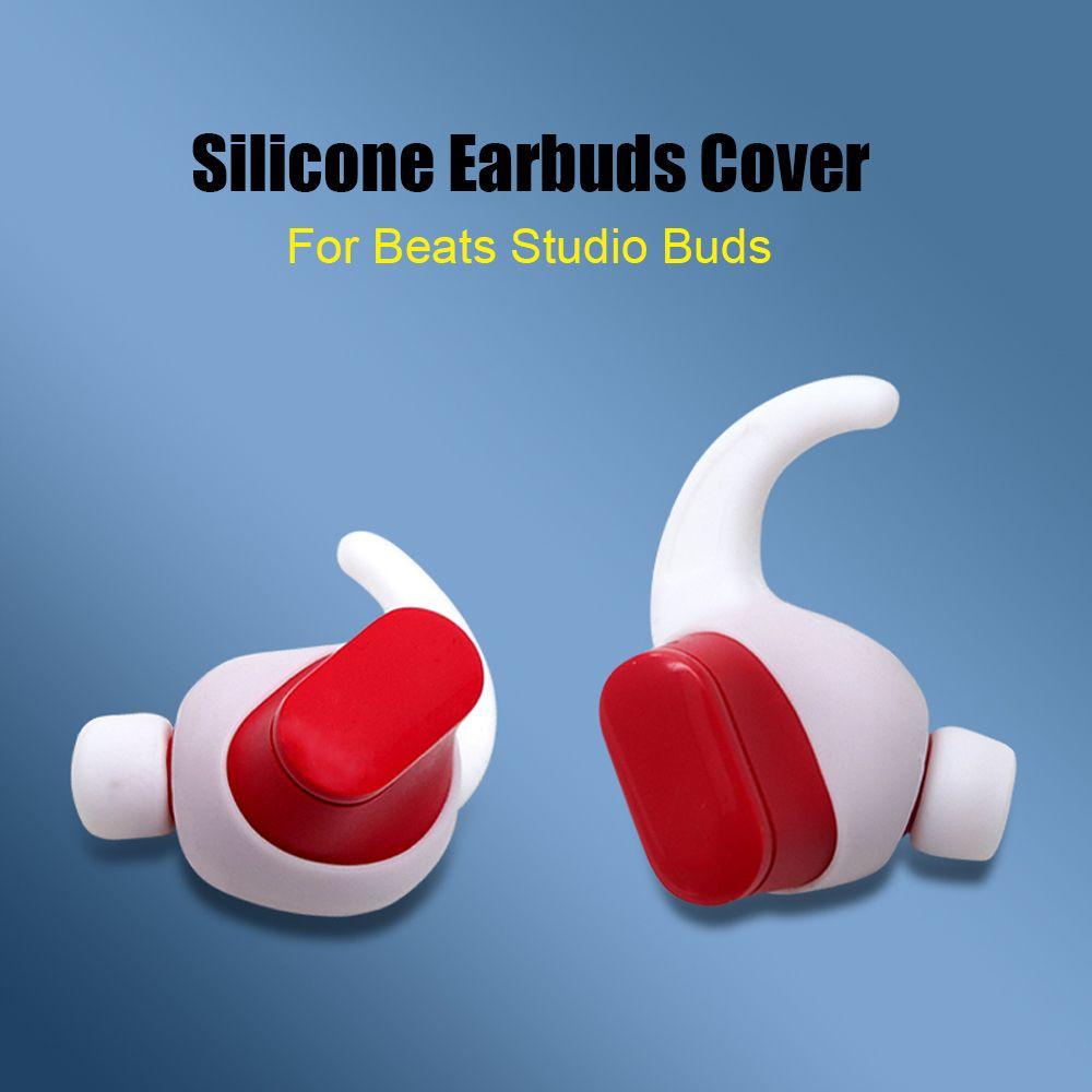MYRONGVN Vỏ Bọc Silicone Bảo Vệ Tai Nghe Beats Studio Buds Chống Rơi