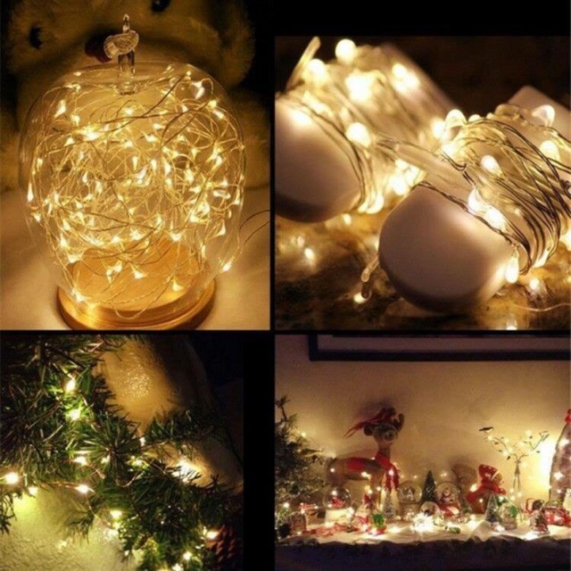 🍃  Đèn LED 2m gồm pin 🍃