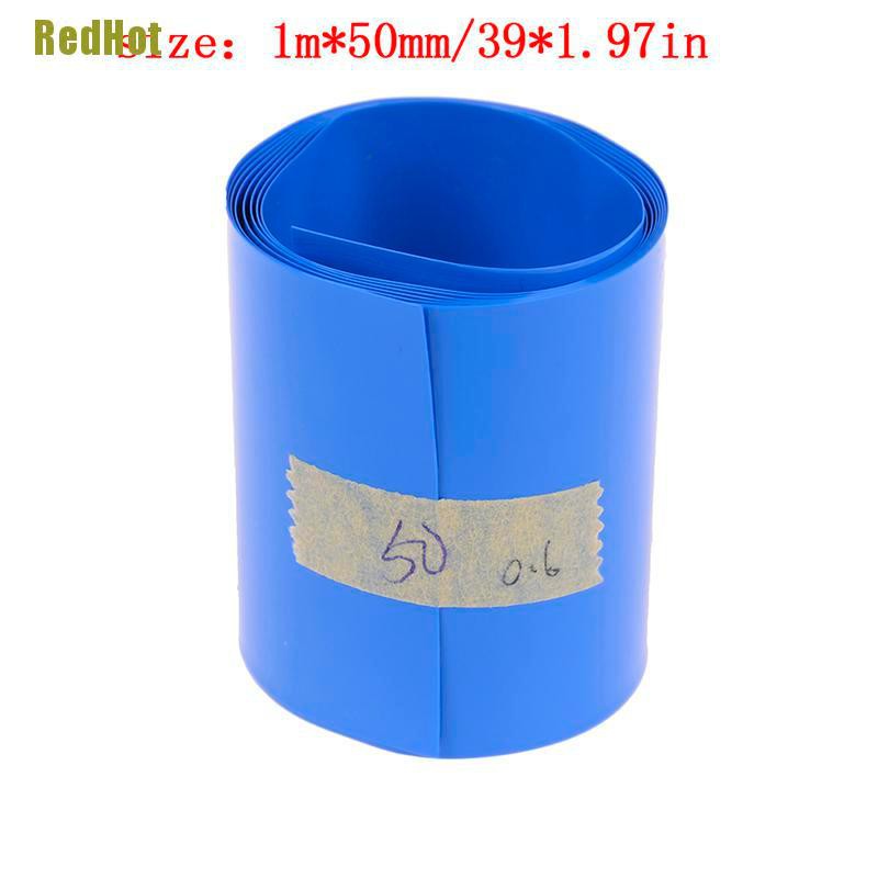 Ống co nhiệt bọc pin li-on 18650 bằng nhựa PVC bền