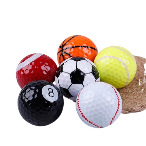 JETTING Set 6 quả bóng golf tạo hình trang trí thành các loại bóng khác nhau  tiện dụng