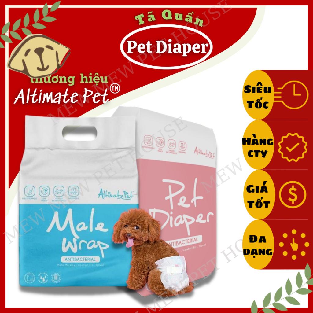 [Chính hãng][Date xa]Tã Quần Cho Chó Altimate Pet Diaper Gói Lớn Nguyên Seal