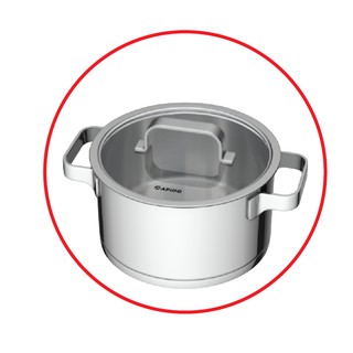 Bộ nồi Combo 3 chiếc Rapido RK182024