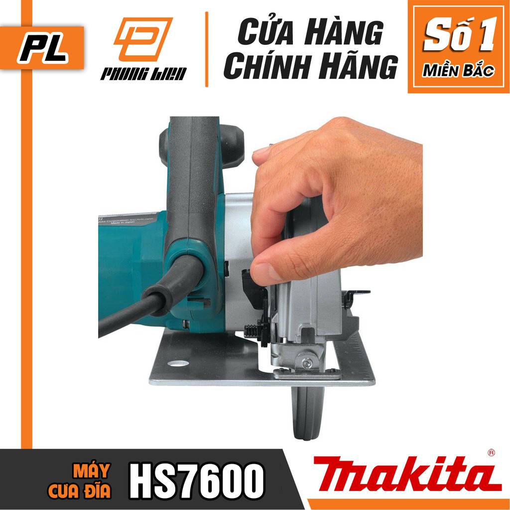 [Chính Hãng] Máy Cưa Đĩa Makita HS7600 (185MM-1200W)