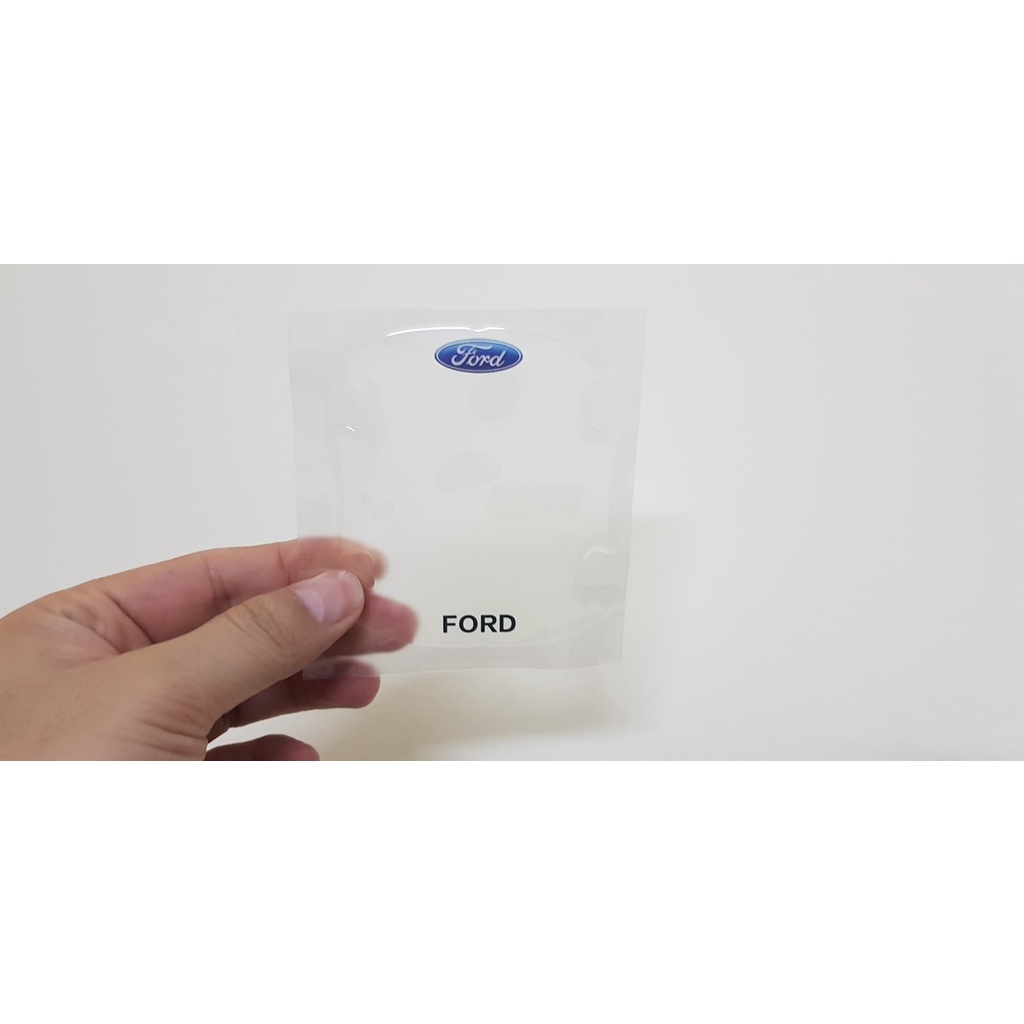 Bộ 10 miếng dán silicon tay, hõm , gương ô tô logo hãng xe Ford Ecosport, Escape, Everest, Ranger, Focus, Transit, Fiest
